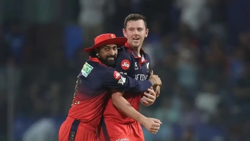 Delhi Capitals vs Royal Challengers Bengaluru Timeline