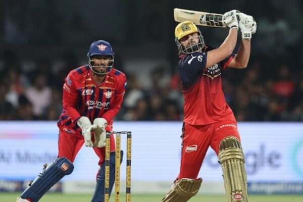 Lucknow Super Giants vs Royal Challengers Bengaluru Timeline