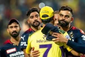 Royal Challengers Bengaluru vs Chennai Super Kings Timeline
