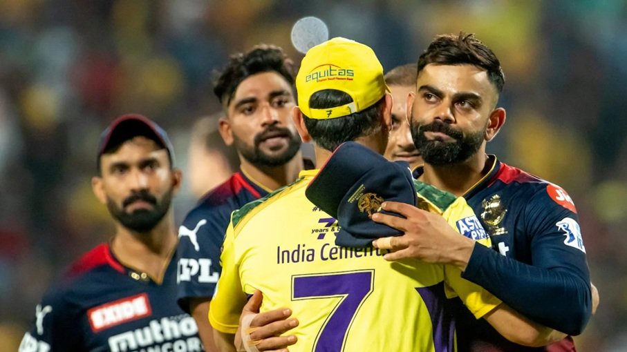 Royal Challengers Bengaluru vs Chennai Super Kings Timeline